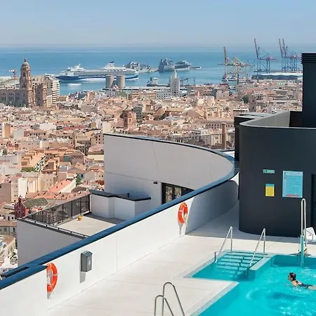 Urban Jungle In Malaga Center, 18Th Floor, Rooftop Pool, Free Parking Exterior photo